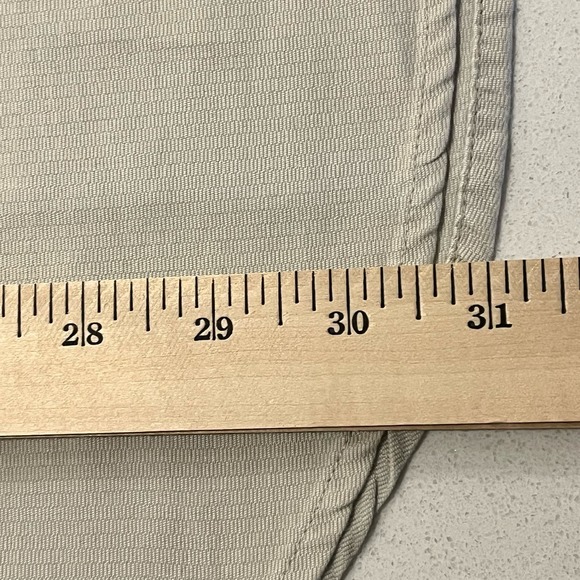 Magellan Men’s Medium Tan Button Down Men’s Pocket Shirt‎ - Picture 11 of 14